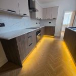 Walnut & Cashmere Kitchen in Llanbradach